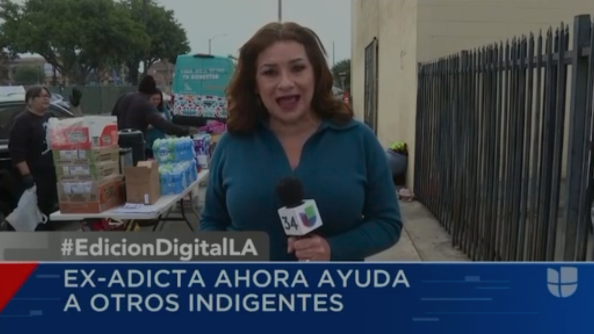 Exadicta ahora ayuda a personas sin hogar