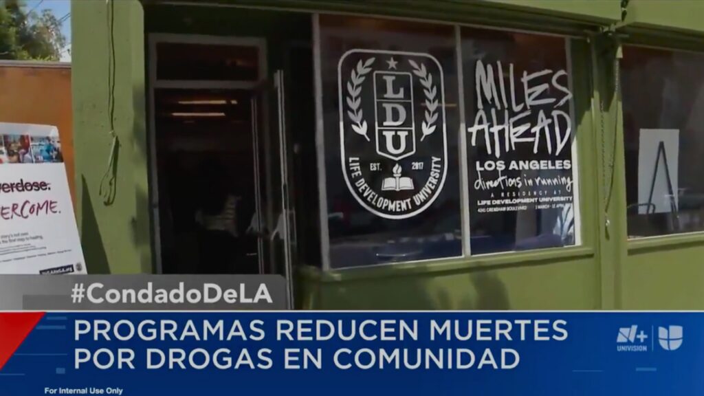 Programas comunitarios ayudan a reducir las muertes por drogas